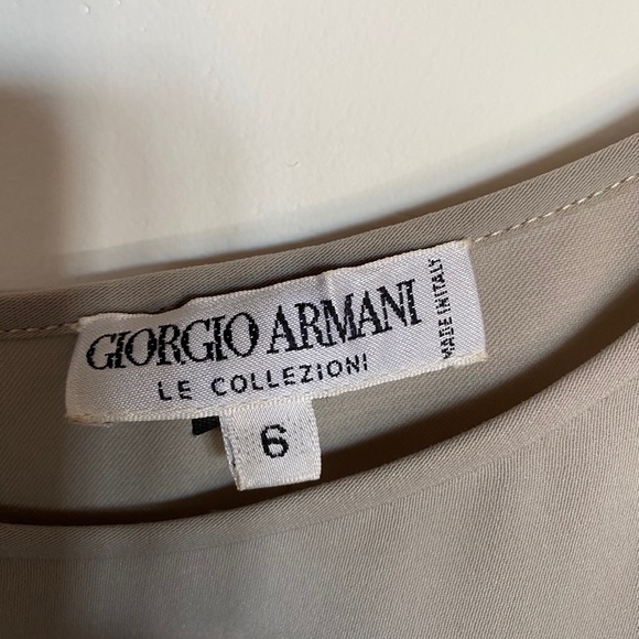 Never worn grey Giorgio Armani camisole size 6 - Picture 4 of 6